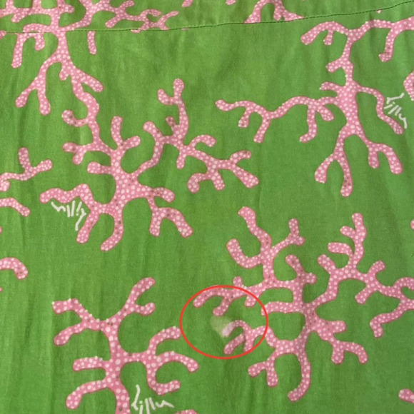 LILLY PULITZER Kelsea Printed Dress‎ in Limeade Coral Me Crazy - Picture 4 of 7